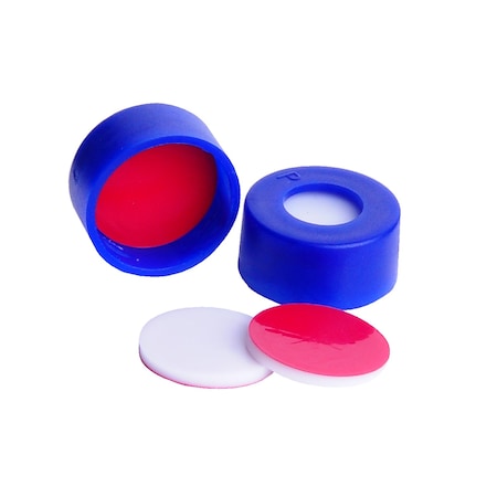 Snap Cap w/Septa, Dark Blue, 11 mm, PK100 MPN:11-1000