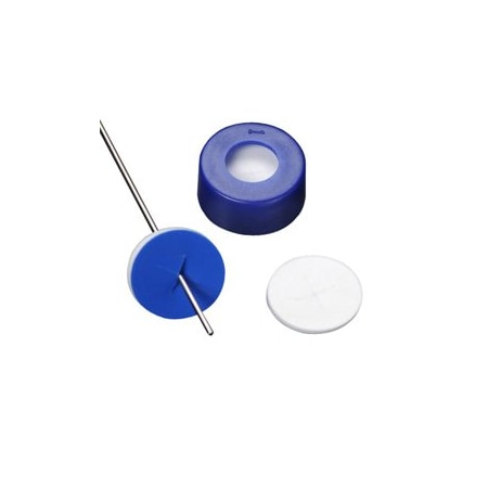 Snap Cap w/Septa, Dark Blue, 11 mm, PK100 MPN:11-1400