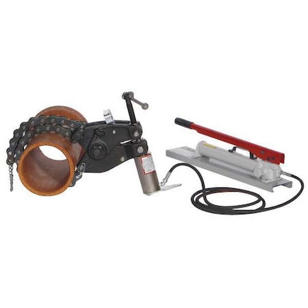 Hydraulic Pipe Cutter, 4 to 18 in Cap MPN:3890-18