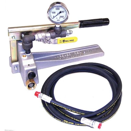 Hyrdo Test Pmp, 1, 000 psi, 1/4 in, Steel MPN:29201