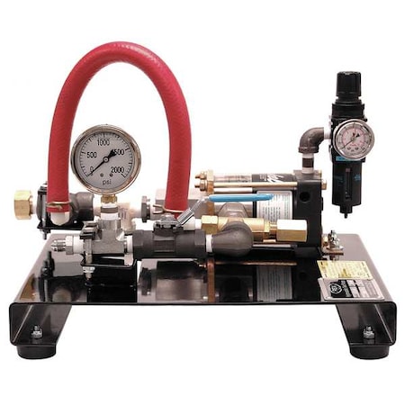 Pneumatic Test Pump, 1 gpm, 75 cfm, 3/4 in MPN:32150