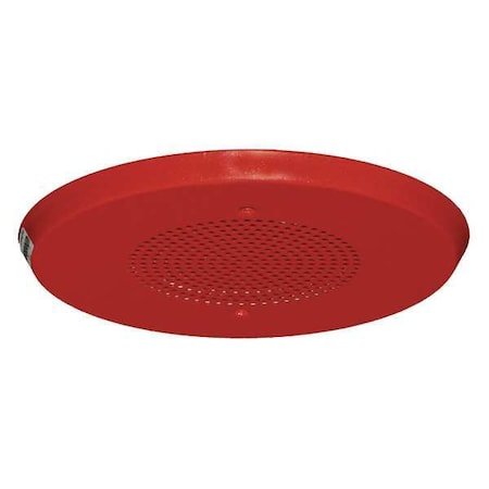 Speaker Strobe, 25/70 Vrms, Red, 7-17/64inH MPN:ELSPSTRC