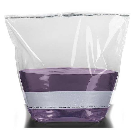 Sampling Bag, Self-Standing, 138 oz., PK100 MPN:B01542