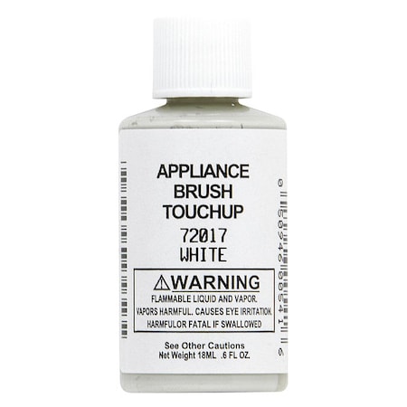 Touch Up Paint, White, 1 1/8 in H MPN:72017