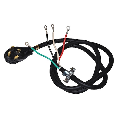 Four Wire 30-Amp Dryer Power Cord, 4 Ft MPN:PT400L