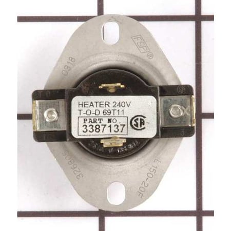 Dryer Regulating Thermostat MPN:3387137