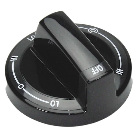 Stove Blk Burner Knob MPN:7737P417-60
