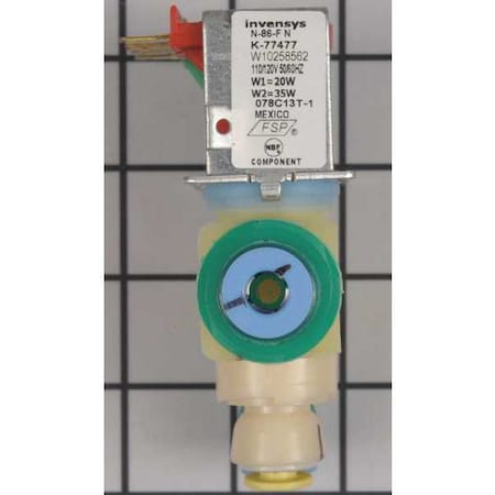 Refrigerator Water Inlet Valve MPN:W10258562