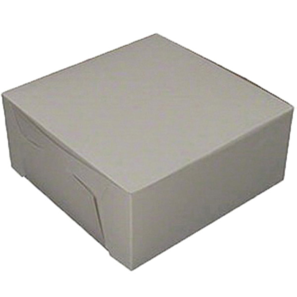 White Bakery Boxes, Cake/Donut, 9in x 9in x 4in, Case Of 200 MPN:9X9X4