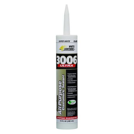 Hybrid Sealant, 10 oz, Cartridge, Super White, Hybrid Base, 3006 Ultra MPN:W11000010