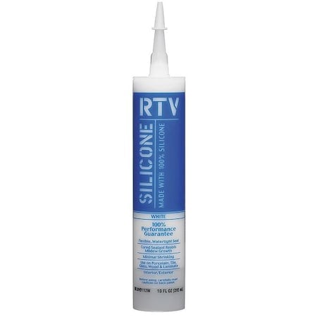 White 10 Oz Contractor Silicone MPN:WL099112W