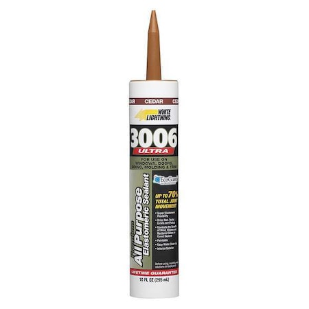 3006 Ultra Allpurp Elastomeric Sealnt Cedar 10OZ MPN:W11006010