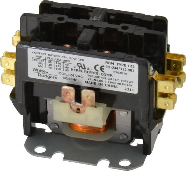Definite Purpose Contactors; Number of Poles: 2; 2 MPN:90 244S1