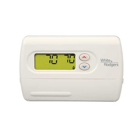 Classic 80 Series Thermostats, 1 H, 1 C, Hardwired/Battery, 24VAC MPN:01F86 344
