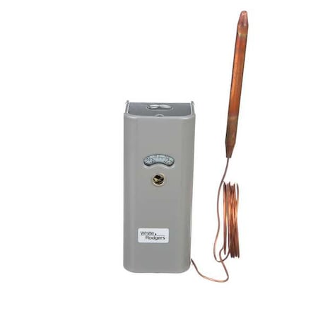 Line Voltage Mechanical Thermostat, Cool Only, -29 to 140F, Concealed Dial, 120 to 240V AC, 1C MPN:16 09 101S1