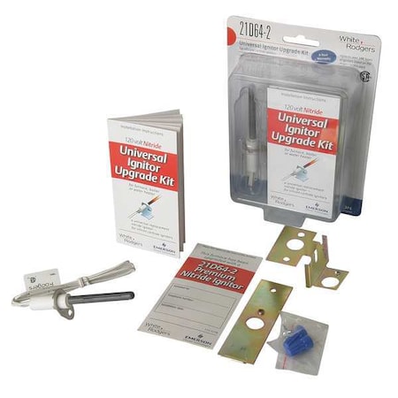Hot Surface Igniter, LP/NG, 120V AC, 15 1/2 in L., Universal MPN:21D64-2