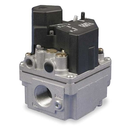 Gas Valve, NG/LP, 2-Stage Intermittent or Hot Surface Ignition, 24 V, 1.5 to 3.5 in wc, 0.54 A MPN:36H64-463