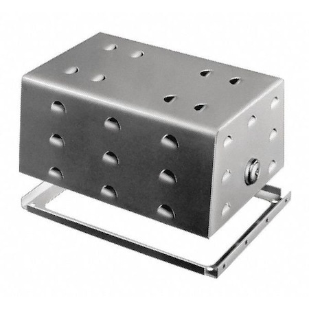 Tstat Guard, Steel, 8 13/32x6x3 1/2in MPN:F29-0222