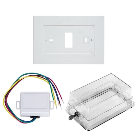 Plastic Thermstat Guard, 7X6X3.5