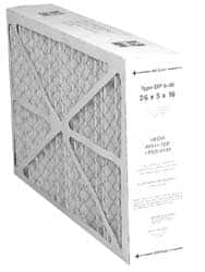 Pleated Air Filter: 16 x 25 x 5