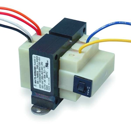 Class 2 Transformer, 60 VA, Not Rated, 24V AC, 120/208/240V AC MPN:90-T60C3