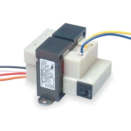 Class 2 Transformer, 75 VA, Not Rated, 24V AC, 120/208/240V AC MPN:90-T75C3