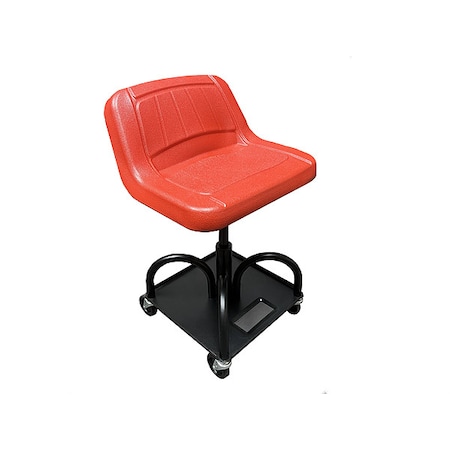 Mechanic Seat, Steel, 480 lb. Load Cap. MPN:HRASRED