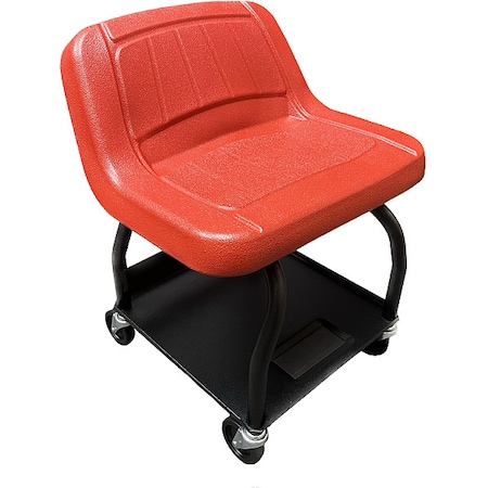 Mechanic Seat, Steel, 480 lb. Load Cap. MPN:HRSRED