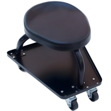 Ergonomic Mechanic Seat, w/Extra Wheels MPN:QUAD