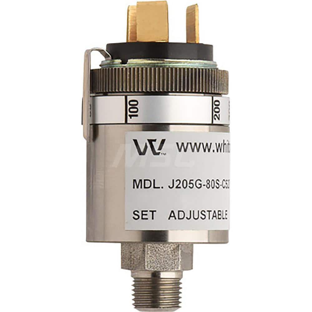High Pressure Switch with Low Pressure Set Points Pressure Switch: NPT Male Thread MPN:J205G10SC12TBD