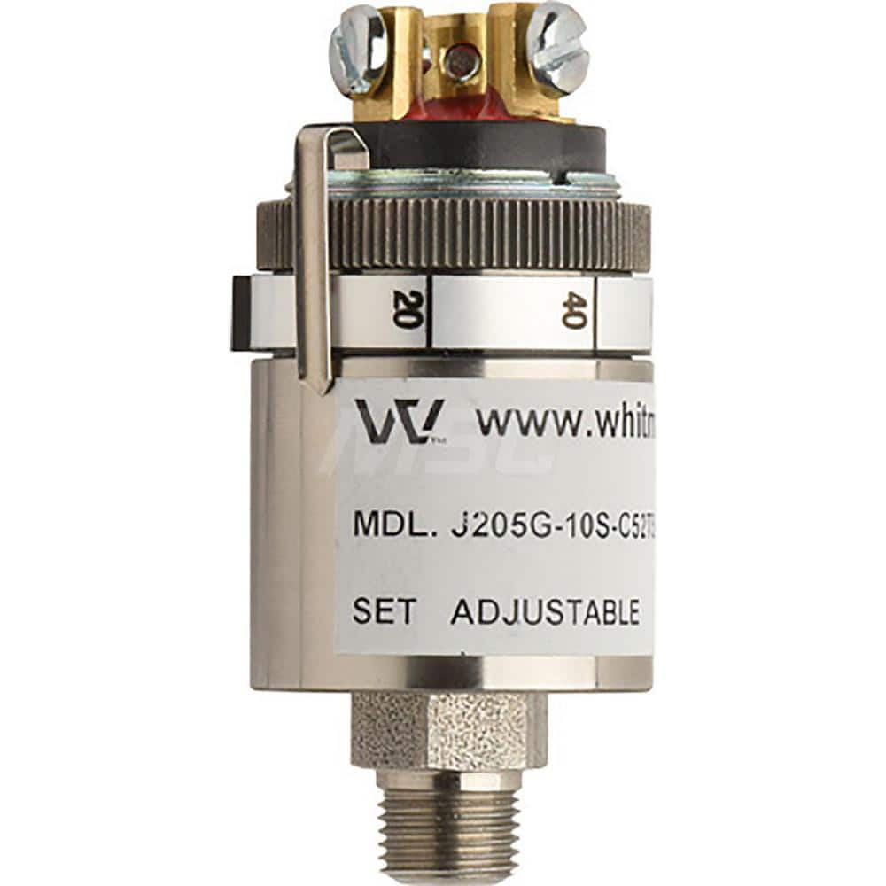 High Pressure Switch with Low Pressure Set Points Pressure Switch: NPT Male Thread MPN:J205G2SC52TSD