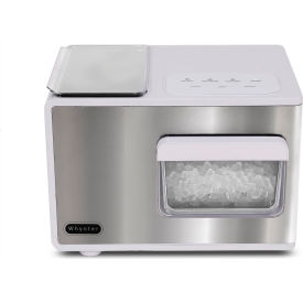 Whynter Countertop Nugget Ice Maker Water Cooled 40 lb. Production/24 Hrs. Silver IBX-388WS