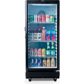 Whynter PROTECH Merchandiser Display Refrigerator 1 Glass Door 6 Cu. Ft. Capacity Black CDM-600BW