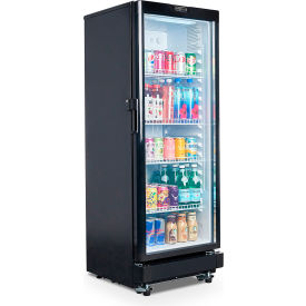 Whynter PROTECH Merchandiser Display Refrigerator 1 Glass Door 7.1 Cu. Ft. Capacity Black CDM-710BW
