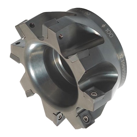 Indexable Profiling End Mill, M690 Series, High Speed Steel, 10.00mm Depth of Cut MPN:2003573