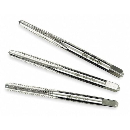 Hand Tap Set, 3 PC, HSS, M10-1.5, D6 Limit MPN:14816