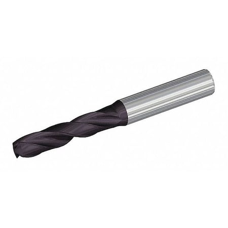 Screw Machine Drill Bit, 4.00 mm Size, 140 Degrees Point Angle, Solid Carbide, TiAlN Finish MPN:17050104000