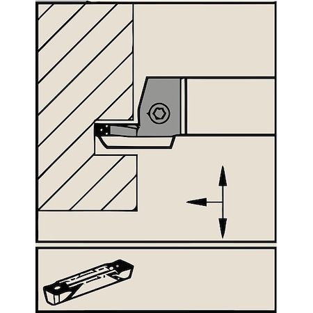 Thread Turning Toolholder MPN:3653444