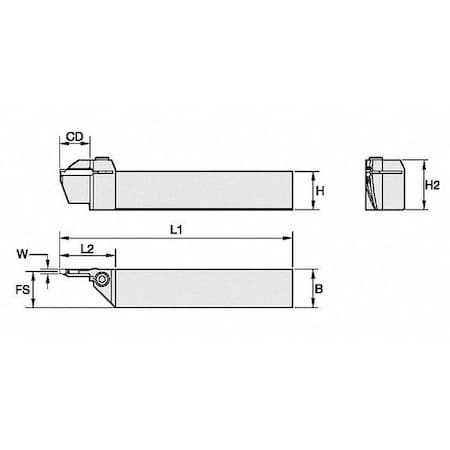 Thread Turning Toolholder MPN:3539331