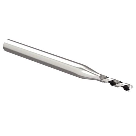 Corner Radius End Mill, 12 mm, Carbide MPN:2A09M12006RJT UNCOATED