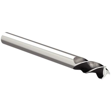 Square End Mill, 0.5 in, Carbide MPN:3A09E13006SZT UNCOATED