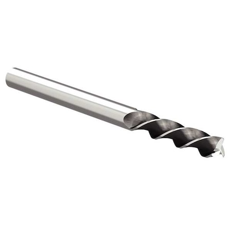 Corner Radius End Mill, 0.5 in, Carbide MPN:3A29E13026RET UNCOATED