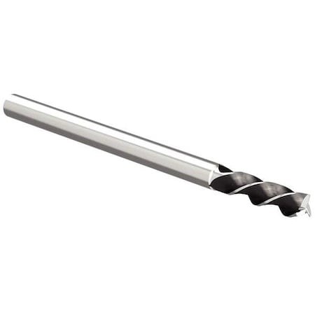 Corner Radius End Mill, 0.5 mm, 3, Single MPN:3AP9M08014RET UNCOATED