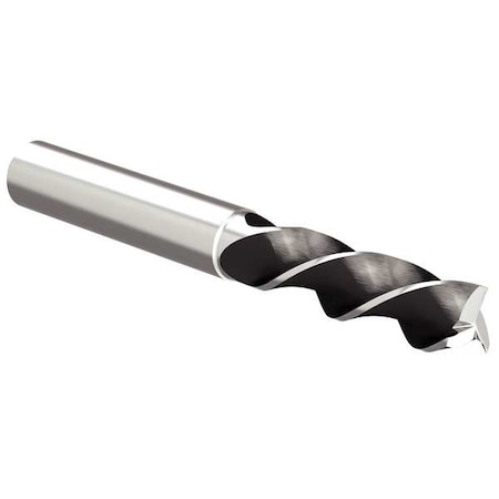 Square End Mill, 3, Single, Center Cutting MPN:3AP9M12016SZT UNCOATED