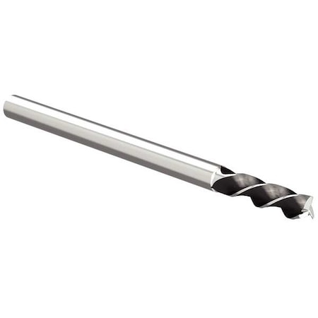 Corner Radius End Mill, 0.5 mm, 3, Single MPN:3AP9M16018RET UNCOATED
