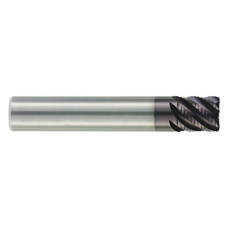 Roughing End Mill, 0.375 in, Carbide MPN:4U50E1000R4BT