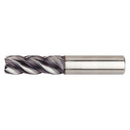 Carbide End Milll, 5/16 in. L Cut, Square MPN:4V4505000ST