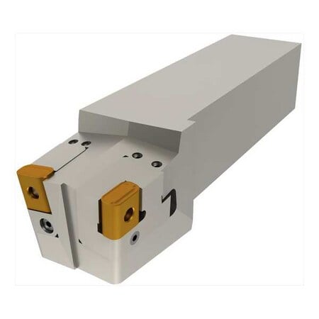 Indexable Boring Bar, 6939143110, 9.842 in L, Alloy Steel, 90 Degrees Rectangular Insert Shape MPN:2552321