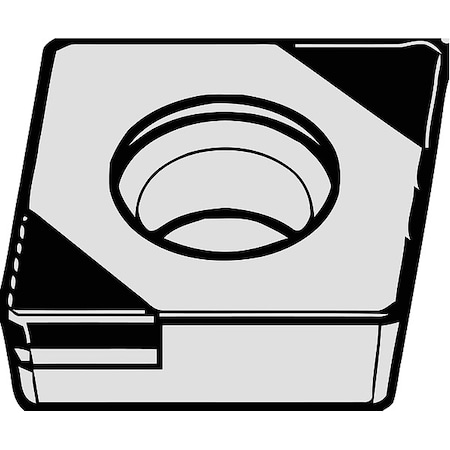 Diamond Turning Insert, Diamond, 3/8 in MPN:3883508