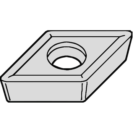 Diamond Turning Insert, Diamond, 3, CCMT, 2, Carbide MPN:2599478